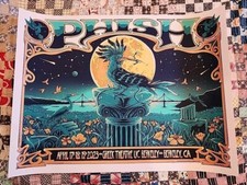 Phish berkeley poster for sale  Baltimore