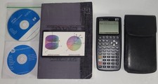 Calculadora gráfica HP 50g com estojo original e livro didático para 49G comprar usado  Enviando para Brazil