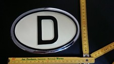 Nummernschild länderkennzeich gebraucht kaufen  Heßheim