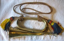 Brass bugle tri for sale  UK