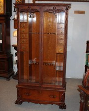 Antique oak gun for sale  Lexington