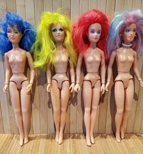 Usado, LOTE de hologramas de pedras preciosas vintage 4 bonecas Phyllis Pizzazz Stormer Kimber Benton Danse comprar usado  Enviando para Brazil