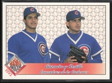 1993 Pacific Spanish Beisbol Amigos #17 Jose Guzman/Frank Castillo Chicago Cubs comprar usado  Enviando para Brazil