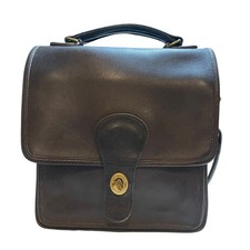 Bolsa tiracolo vintage Coach couro alça superior bronze marrom comprar usado  Enviando para Brazil