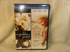ON GOLDEN POND /  AWAY FROM HER (DVD, 2-Disc) HENRY FONDA , JULIE CHRISTIE  MINT comprar usado  Enviando para Brazil