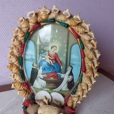 Ancien cadre ovale d'occasion  Porcelette