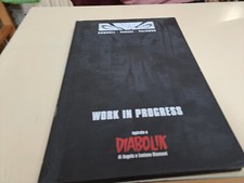 Diabolik work progress usato  Alessandria