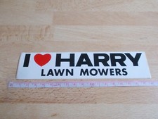 Lawn mower sticker d'occasion  Expédié en Belgium