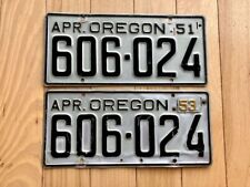 Pair 1951 oregon for sale  Tacoma