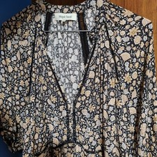 Blusa Magali Pascal detalhe treliça estampa floral tamanho XS comprar usado  Enviando para Brazil