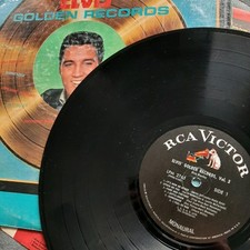 Usado, Elvis Presley GOLD RECORDS VOL 3 LPM-2765 (ORIGINAL DOS EUA 1964) ETIQUETA PLANA RARA comprar usado  Enviando para Brazil