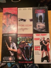 Lote de filmes VHS, Spy Hard, Panic Room, Python, Outland, The Ghost And The Darkness, comprar usado  Enviando para Brazil