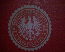 Siegelmarke provinzial irren gebraucht kaufen  Deutschland