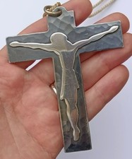 Crucifix ancien moderniste d'occasion  Bordeaux-
