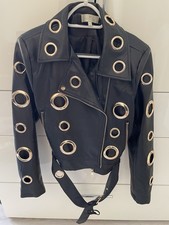 Lederjacke damen schwarz gebraucht kaufen  Dresden