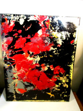 EXPRESIONISMO ABSTRACTO ORIGINAL ACRÍLICO MODERNISMO ARTE ALMIZCLE YAI 16X20 segunda mano  Embacar hacia Mexico