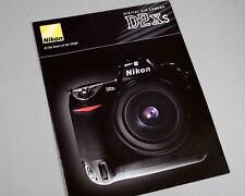 Nikon d2xs brochure for sale  ABOYNE