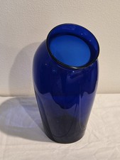 Cobalt blue vase for sale  Manitowoc