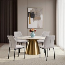 Esszimmerstuhl design beige gebraucht kaufen  Baiersdorf