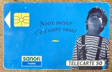 SANOFI TELECARTE RÉF PHONECOTE En411 PHONE CARD CARTE CARTA TELEFONKARTE TARJETA comprar usado  Enviando para Brazil