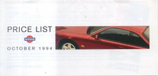 Nissan price list for sale  BATLEY