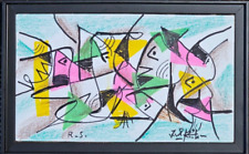Ibrahim kodra quadro usato  Carrara