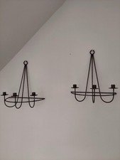 Candle holders wall for sale  LYMINGTON