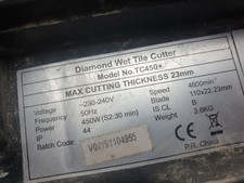 Diamond wet tile for sale  CHESTER LE STREET