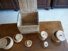 Malette rotin accessoires d'occasion  Noisy-le-Grand