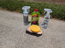 Kit de limpador e protetor conversível Chemical Guys pacote VEJA FOTOS 5 itens comprar usado  Enviando para Brazil