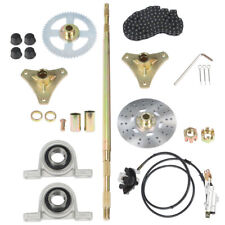 Kit de eixo traseiro ao vivo Drift Trike Go Kart cubo roda dentada conjunto de freio cubo corrente EUA, usado comprar usado  Enviando para Brazil