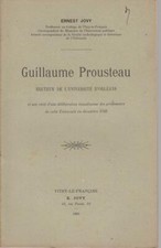Jovy guillaume prousteau d'occasion  Brest