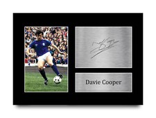 Davie cooper signed for sale  MANCHESTER