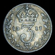 Silver threepence. george for sale  BURY ST. EDMUNDS