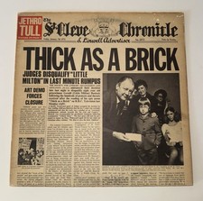 Jethro Tull Thick As A Brick 1972 Reprise MS 2072 1st Press Newspaper EX/EX comprar usado  Enviando para Brazil