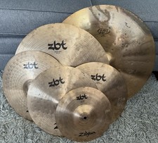 Usado, Conjunto de pratos Zildjian ZBT Splash Hi Hat Crash Ride pacote frete grátis comprar usado  Enviando para Brazil