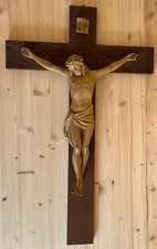 Wandkreuz jesusfigur antik gebraucht kaufen  Deutschland