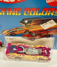 Vintage Hot Wheels Redline 1977 Plum Jet Threat II Flying Colors In BLISTER. comprar usado  Enviando para Brazil