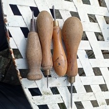 Vintage wooden handled for sale  AYLESBURY