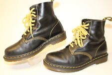 Bota de tornozelo masculina Dr. Martens 1460 Pascal ponto contraste couro preto tamanho 10 43, usado comprar usado  Enviando para Brazil