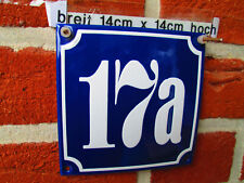 Hausnummer 17a weiße gebraucht kaufen Hausnummer 17a weiße gebraucht kaufen  Nordhorn