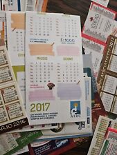 Calendari calendarietti collez usato  Caprino Veronese