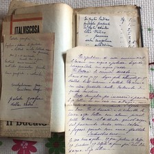 Vecchia cartellina con usato  Trinita