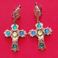 Boucles oreilles vintage d'occasion Boucles oreilles vintage d'occasion  Thorigné-Fouillard