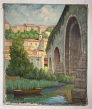 Pont paysage rivière d'occasion  Expédié en Belgium