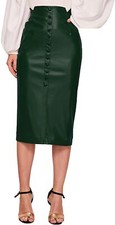 Women green leather d'occasion  Expédié en Belgium