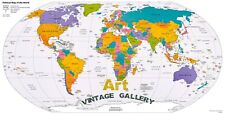 Political map poster for sale  LONDON