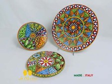 Tagliere rotondo decorato usato  Mascali