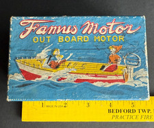 Modelo Vintage Famus Nº. Motor de popa de brinquedo elétrico 420 com caixa.      A9 comprar usado  Enviando para Brazil