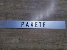 Alu schild pakete gebraucht kaufen  Bad Liebenzell